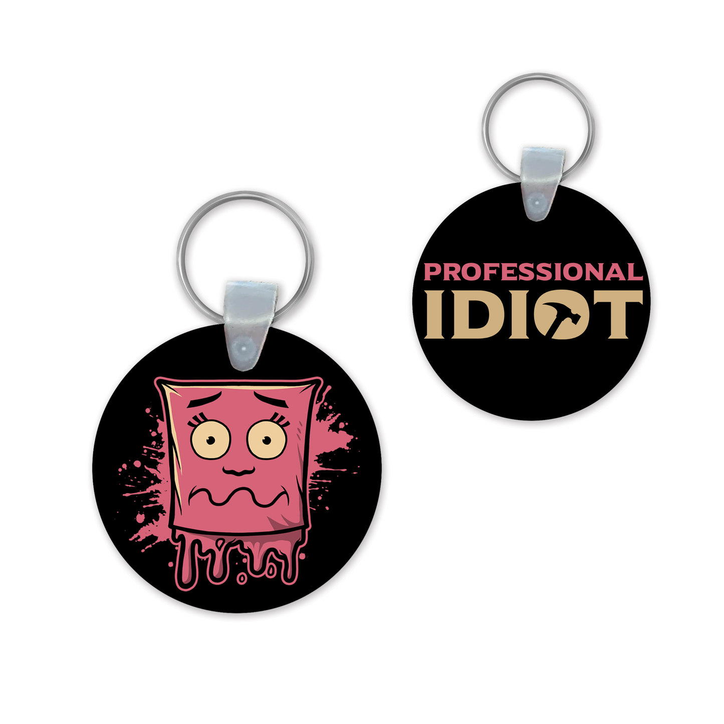 Idiot Keyring