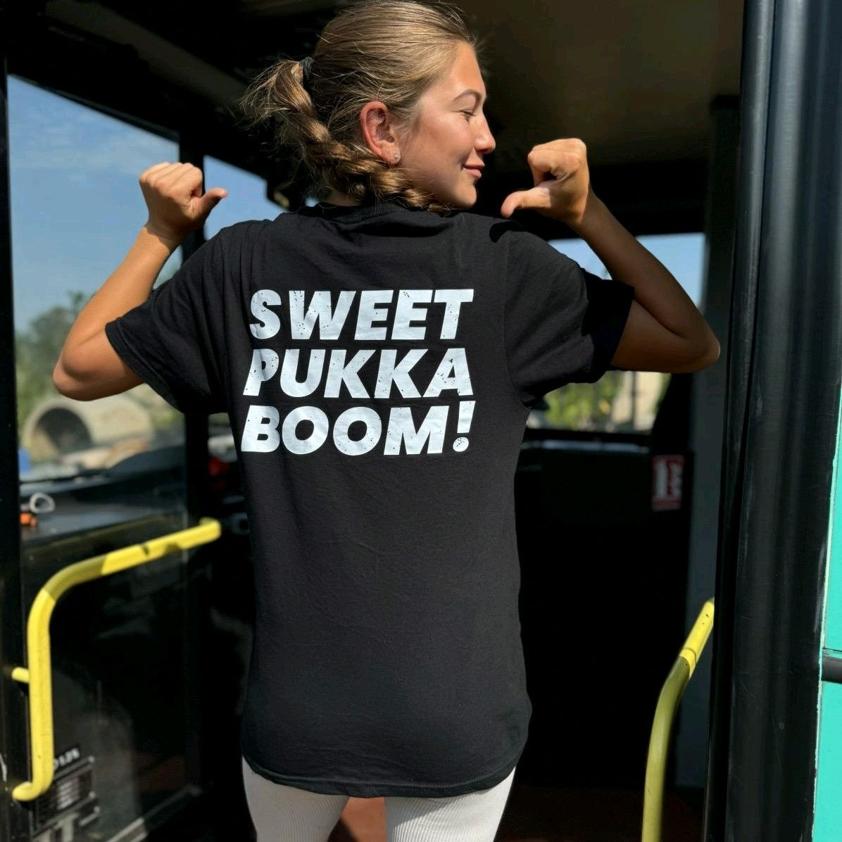 Sweet Pukka Boom T shirt The Professional Idiots