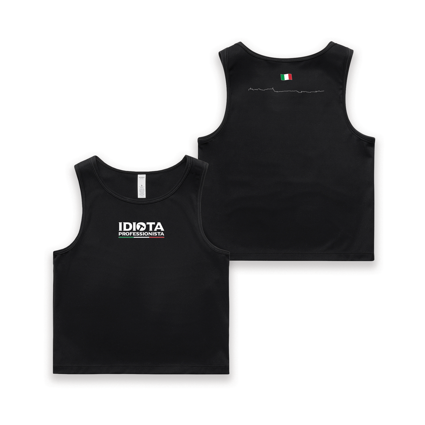 Italian Womens Sporty Vest