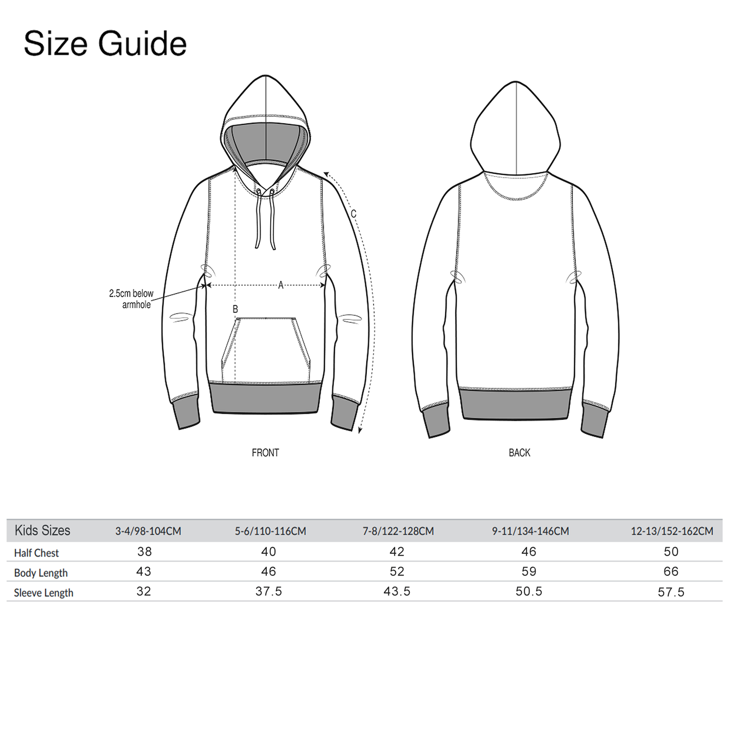 Bold Hoodie Kids